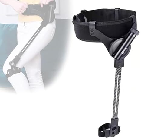 Ergonomic Power Walking Aid for Lower Limb Rehabilitation | 50% Effort Reduction | Exoskeleton Support | No Charging Required | Ideal for Power Walking & Recovery