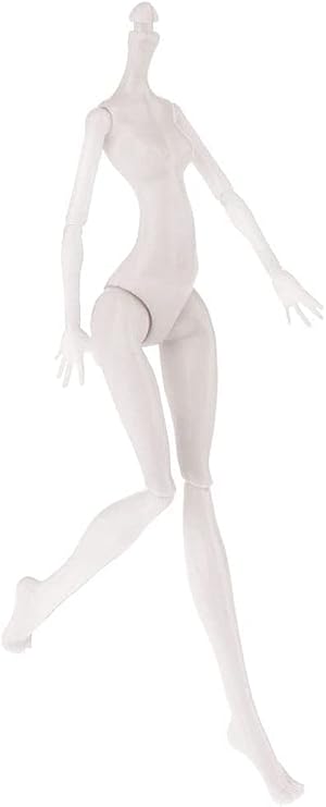 5 Colors to Choose Monster High Doll Nude Body Plastic Doll Body - White Flesh