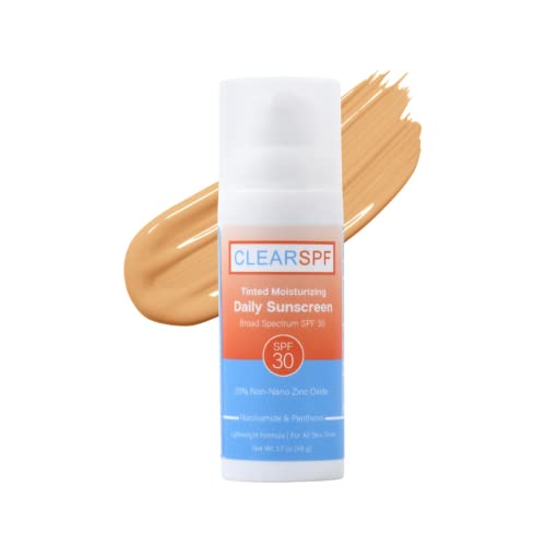 ClearSPF Daily Moisturizing Sunscreen Tinted - Exp 032025
