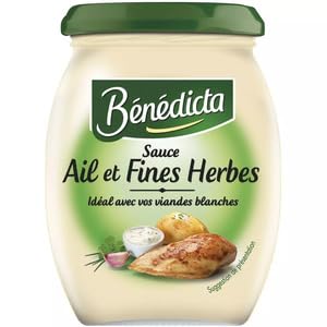 Benedicta Sauce Ails Et Fines Herbes 250g (Benedicta Sauce With Garlic And Herbs 250g)