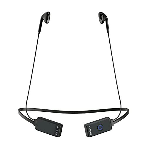 KIMAFUN One Receiver ONLY, Need Transmitter to Work, 2.4G Stereo Wireless in-Ear Monitor IEM System Transmitter and Neckband Receiver Headphones for TIK Tok Live Streaming, Studio, MusiciansG120-RX