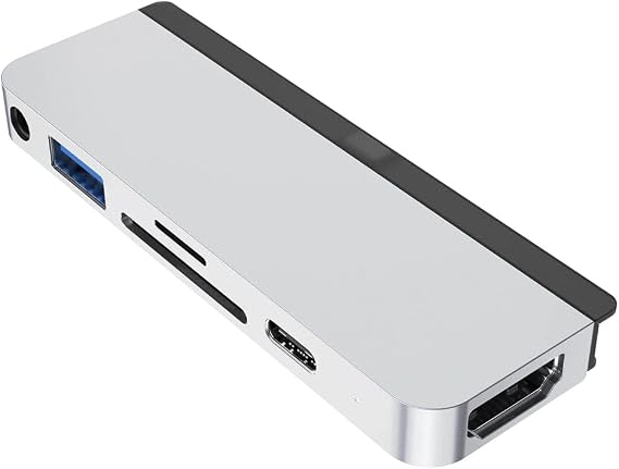 HyperDrive 6-in-1 USB-C Hub/Silver