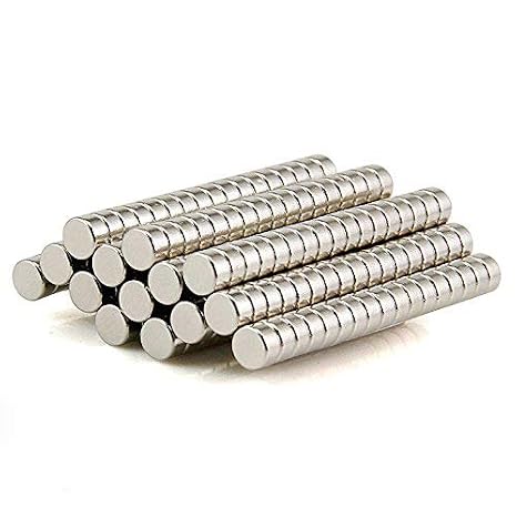 300 PCS 2mmx1mm Round Disc Decor Craft Miniature Holder Magnets for Hobbies Crafts