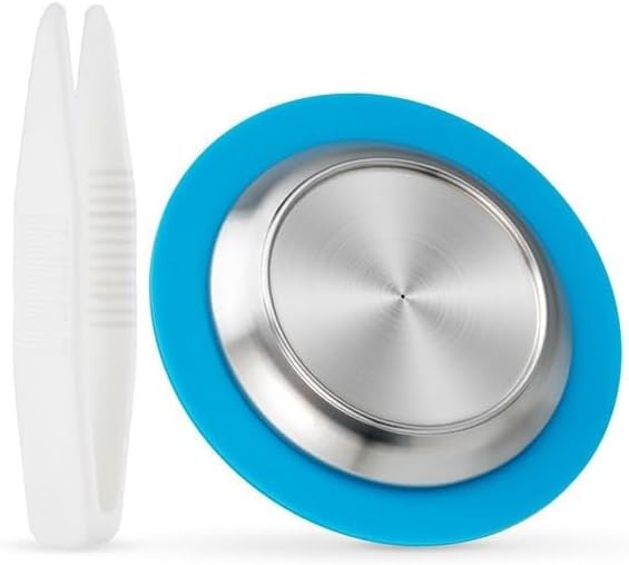 Refillable Coffee Capsule Pod with Stainless Steel Filter Suitable for Multiple Coffee Machines Environmentally Friendly Option (1Coffee Pod+1Tweezers)