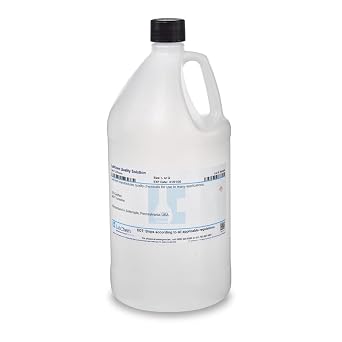 LabChem LC242704 Sodium Hydroxide Solution, 0.1N 0.1M, 4 L Volume