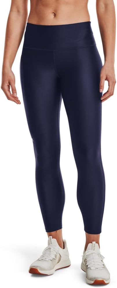 Under Armour Women's HeatGear Armour High Waisted Ankle No-Slip Leggings