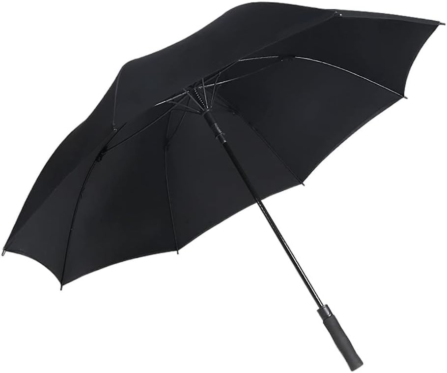 HALAHAI Umbrella Automatic Umbrella Windproof 2-3 People Golf Umbrella Double Rainproof for Outdoor Travel of Men and Women Travel Umbrellas Color : E
