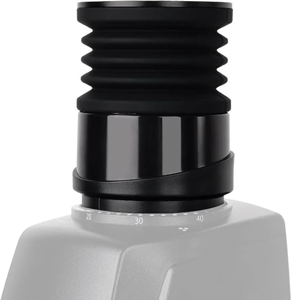 Coffee Grinder Single Dose Hopper Compatible with Baratza Encore Coffee Grinder Silicone Bellow with Mental Lid for Blow Out Residual Coffee Grounds Black