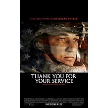 Movie Poster THANK YOU FOR YOUR SERVICE 2 Sided ORIGINAL FINAL 27x40 MILES TELLER