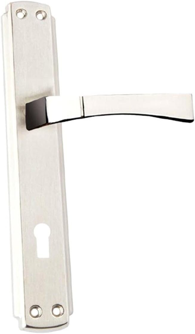 Hira Babylon Rose Nickel Satin Door Handle Aluminum Room
