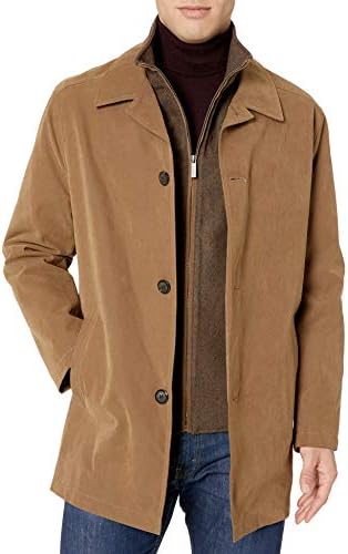 London Fog mens Berne Micro Twill All Weather Coat