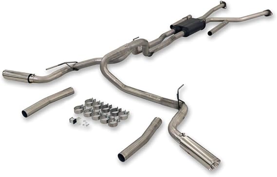 Flowmaster 818140 FlowFX Cat-Back Exhaust - Stainless - Dual Rear Side Exit