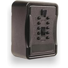 Kidde AccessPoint 001267 KeySafe Pro Multiple Key, Pushbutton, with Cover, Black