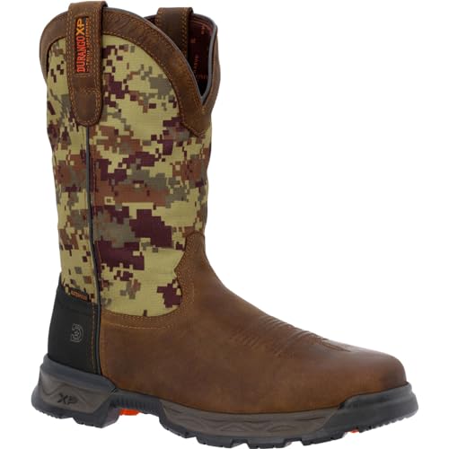 Durango mens Durango Ranger XpTM Steel Toe Waterproof Western Work Boot
