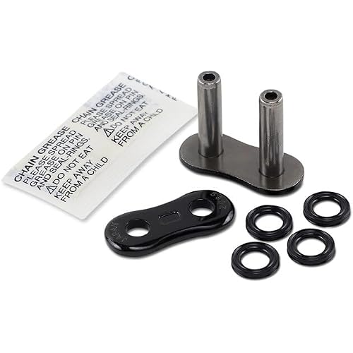 ATV&UTV Replace Parts & Accessories for EK 530 Z3D Series Quadra X-Ring Chain MLJ Rivet-Type Master Link Black Mod-BBM45-FV11336