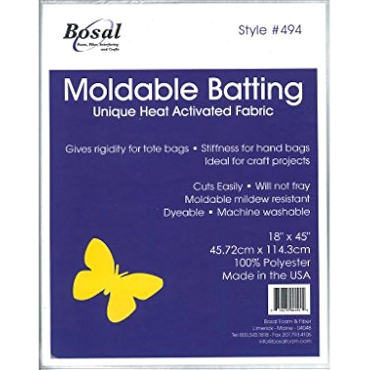 Bosal 494 Moldable Batting, 18X45, 13.25 x 10.88 x 2