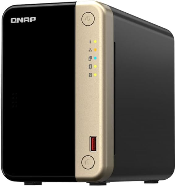 Servidor Nas - QNAP - TS-264 - 2 Bah?as - 8 GB