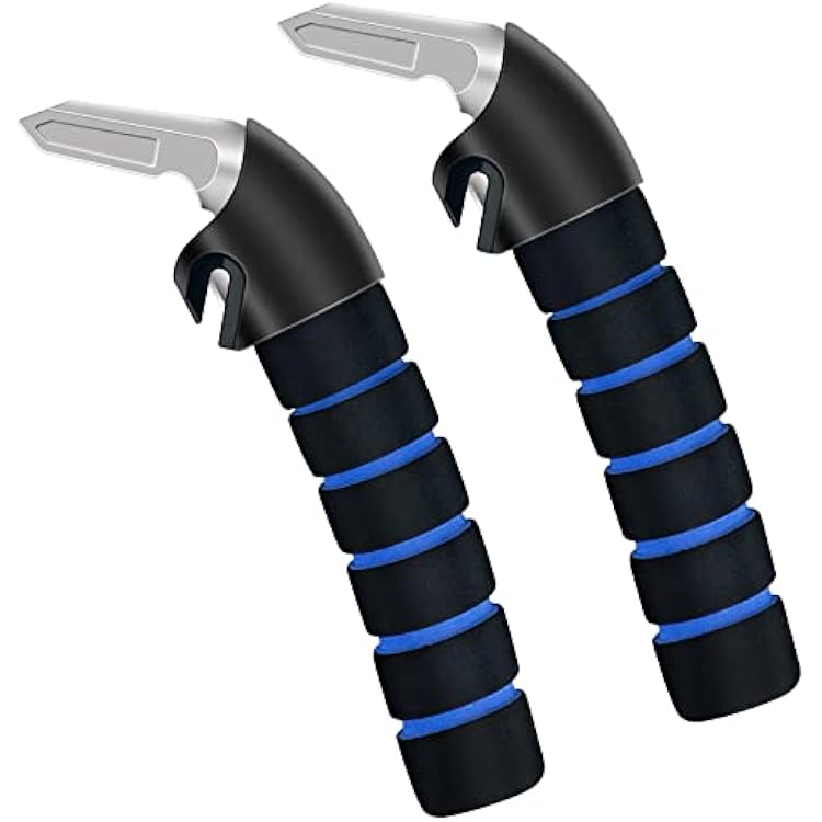 KOUNATSURI 2Pack Car Door Handle for Elderly Car Handle Assist Support Multifunction for Seniors and Handicapped