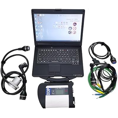 V2026.03 MB SD Connect C4 Star Diagnosis Plus CF19 Laptop with E ngineering Software DoIP with SSD