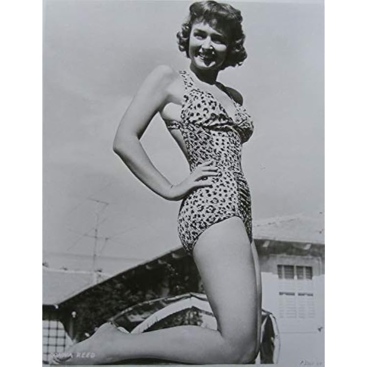 Posterazzi DAP17082 Donna Reed-Cheeta Swimsuit Photo Print, 8 x 10, Multi