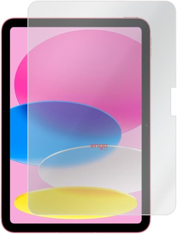 Engo Apple iPad 11. Nesil A16 İle Uyumlu Mat Ekran Koruyucu 9H Temperli Kırılmaz Esnek Nano Cam, Parmak İzi Bırakmayan Yansıma Ve Parlama Önleyici Koruma A3354 A3355, 11 inç