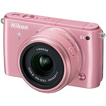 Nikon 1 S1 10.1 MP HD Digital Camera with 11-27.5mm VR 1 NIKKOR Lens (Khaki)