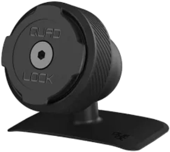 Quad Lock Adhesive Dash/Console Car Phone Holder for iPhone,Galaxy, Pixel and Universal Adaptor