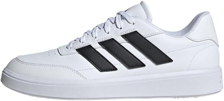 adidas, Cloud White / Core Black / Cloud White, 13 US, White/Black/White