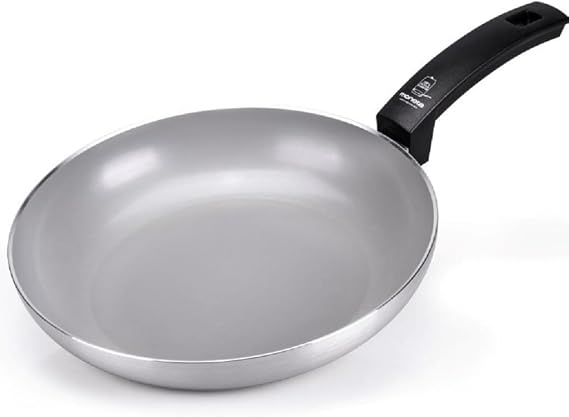 Moneta Innova Frying Pan 28 cm, Natural FineGres Coating (NO PFAS), Also Suitable for Induction, 100% Made in Italy