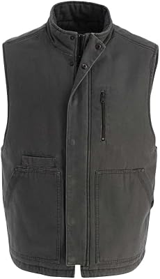 Thorogood Mens Heritage Stone Washed Canvas Vest