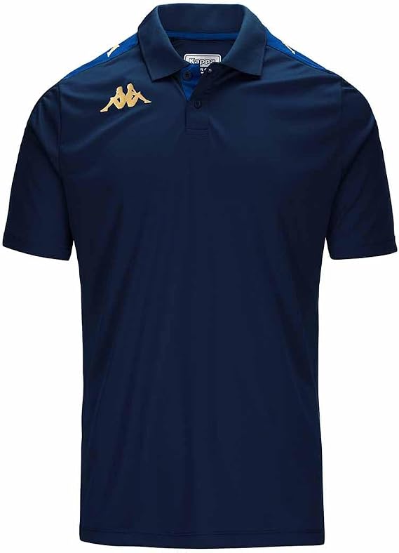 KAPPA IT Men's Slim Fit Polo Shirt - White, Adult Size S - Polo