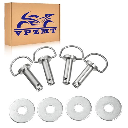 Harley Fasteners Hard Saddle Bags Mounting Pin Stud Bolts Compatible with Harley Davidson Touring Softail Road King Electra Glide FLHX FLHR FLHS All Years