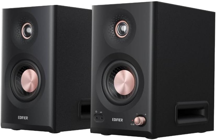 Edifier MR5 Tri-amplifikatörlü Hoparlör Siyah