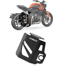 For Trident 660 Sport 660 DayTona 660 trident 660 sport 660 daytona 660 2021-2023 2024 Motorcycles behind the brake liquid reservation cover cover trident 660 sport oil cap cover (black)