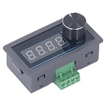 Adjustable Voltage Signal Generator 0-10V with 4 Digit LED Display, for Electronic Equipment Debugging, DC 7V-80V Input