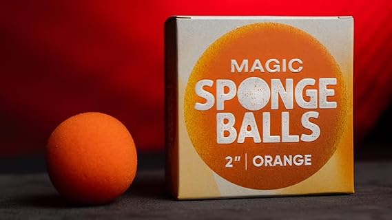Magic Sponge Balls 4PK Orange 2"" by Murphy's Magic