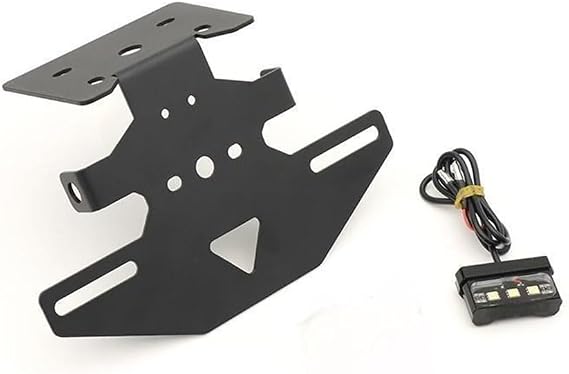 for QJMOTO QJ800 600RS Motorcycle Rear License Plate Frame Short Tail License Plate Frame Motorcycle