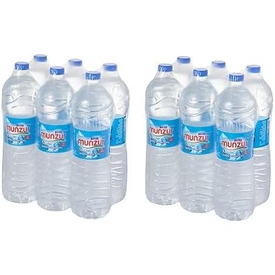 Munzur Doğal Kaynak Suyu 1,5 L - 2 Koli (toplam 12 şişe)