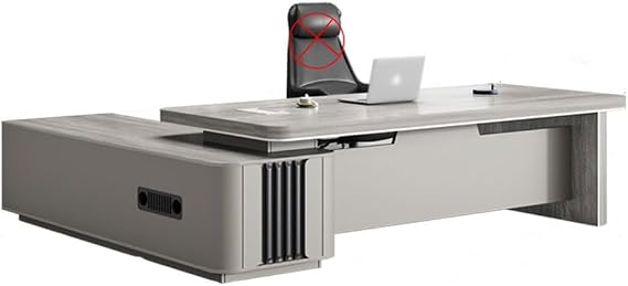 Ergo Desk Suitable for The Company's Office Boss Desk, President Manager Desk, Office Furniture, Leadership Desk Deask(180 * 80 * 75cm)