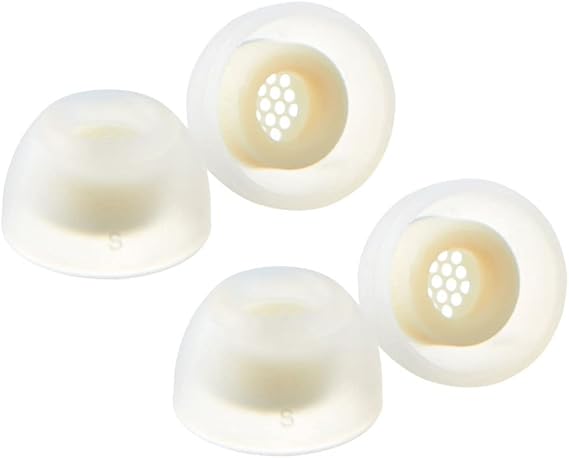 AZLA SednaEarfit MAX for TWS 2 pairs (S) - Replacement Earbuds tips - Eartips for Noise Cancelling Headphones Compatible with Galaxy Buds 2 Pro/Airpods Pro