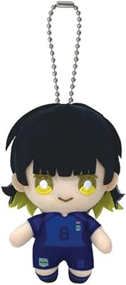 REO Mikage Plush Anime Isagi Yoichi Soft Figure 10cm Cute Stuffed Animal Pendant Seishiro Nagi Plush Keychain Decor