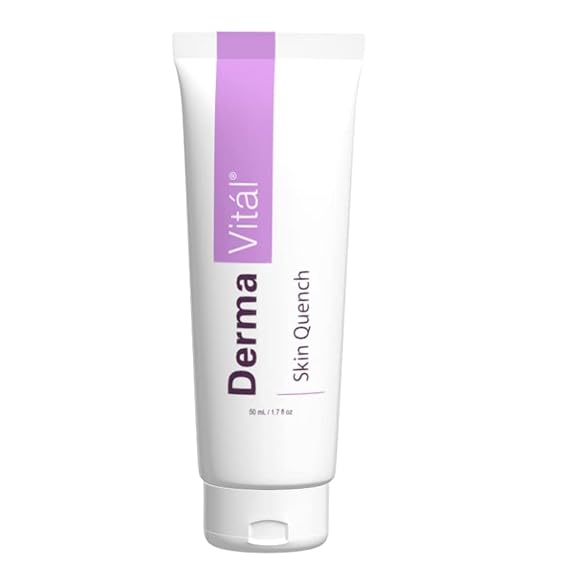 DermaVital Skin Quench Facial Moisturizer for DermaWand - Face Moisturizer, Cream Combines Argireline, Sodium Hyaluronate and Aloe Vera - Reduce the Appearance of Wrinkles - 1oz