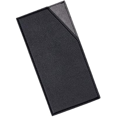 Black Cash Envelope Wallet Cash Holder PU Leather Cash Stuffing Budget Wallet Card Bill Holder Reusable Money Envelopes for Women Receipt Coupon Organizer