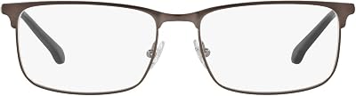 Brooks Brothers mens BB1046 Rectangular Prescription Eyewear Frames