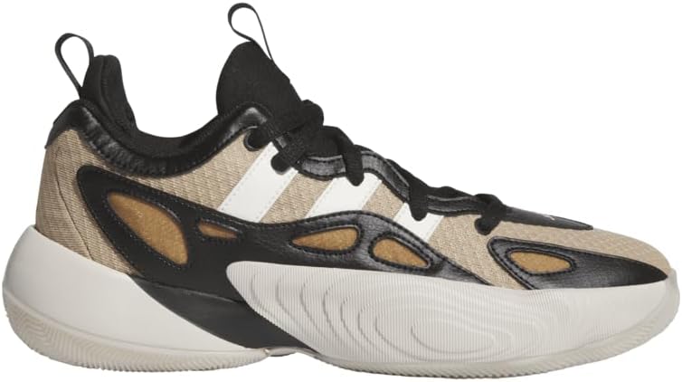 adidas Unisex-Adult Trae Young Unlimited 2 Low Trainers, Magic Beige/Cloud White/Black, 14