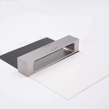 High-Precision Four-Sided Wet Film Applicator Squeegee for Coating Thickness Control(100-200-300-400um)