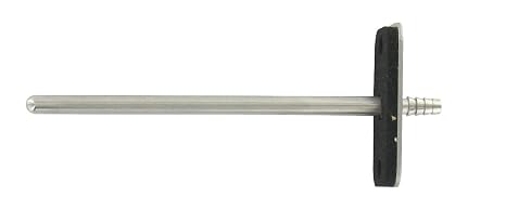 Dwyer SS Static Pressure Tip, A-489, Straight, 4" (101 mm) Insertion Depth