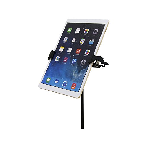 AirTurn Manos Universal Tablet and Phone Holder Mic Stand Not Included