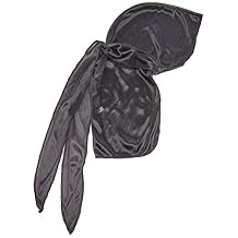 Dream Du-rag Deluxe Smooth & Thick Black Glowing, 1 Ea, 1count