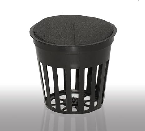 500 2 Inch Net Slit Pots and Neoprene Inserts Combination
